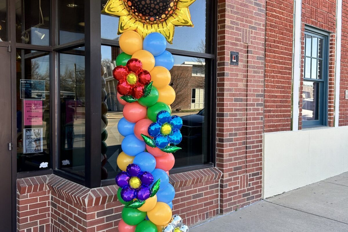 When spring arrives so do the flower Columns!